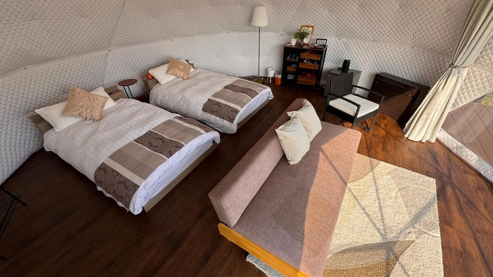 Hotel Yukara Glamping 北海道大沼公園 à Nanae 0*,