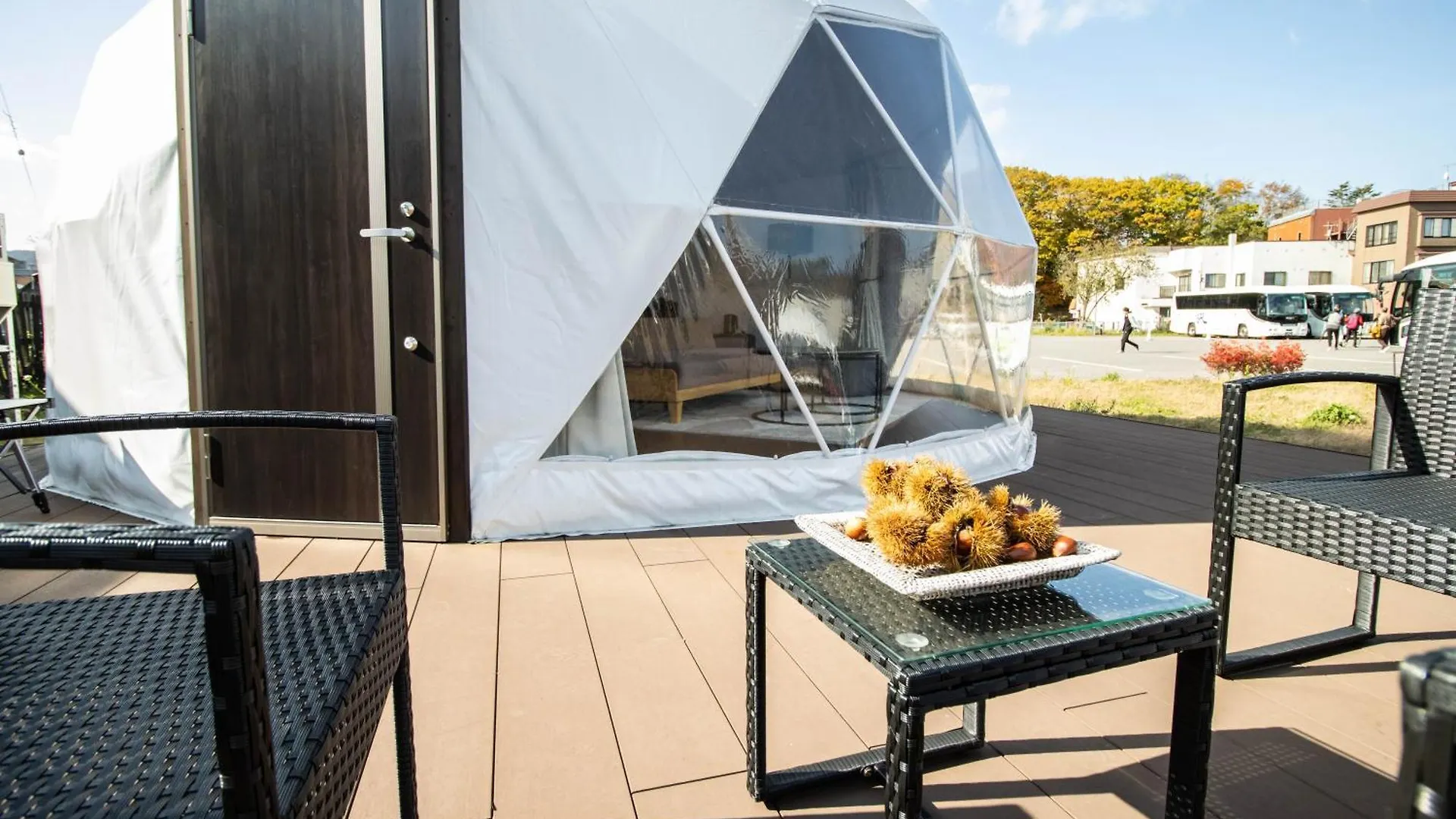 Hotel Yukara Glamping 北海道大沼公園 à Nanae Japon
