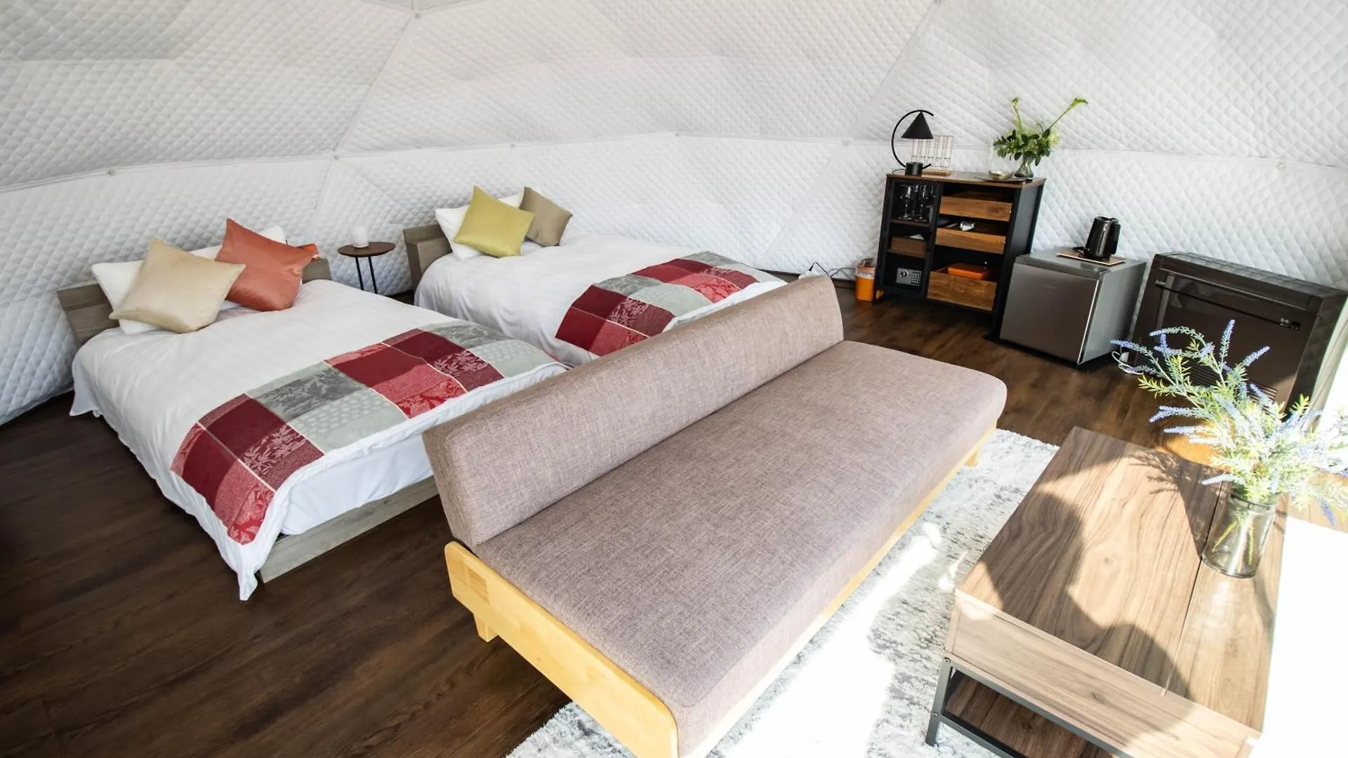 Hotel Yukara Glamping 北海道大沼公園 à Nanae 0*,  Japon