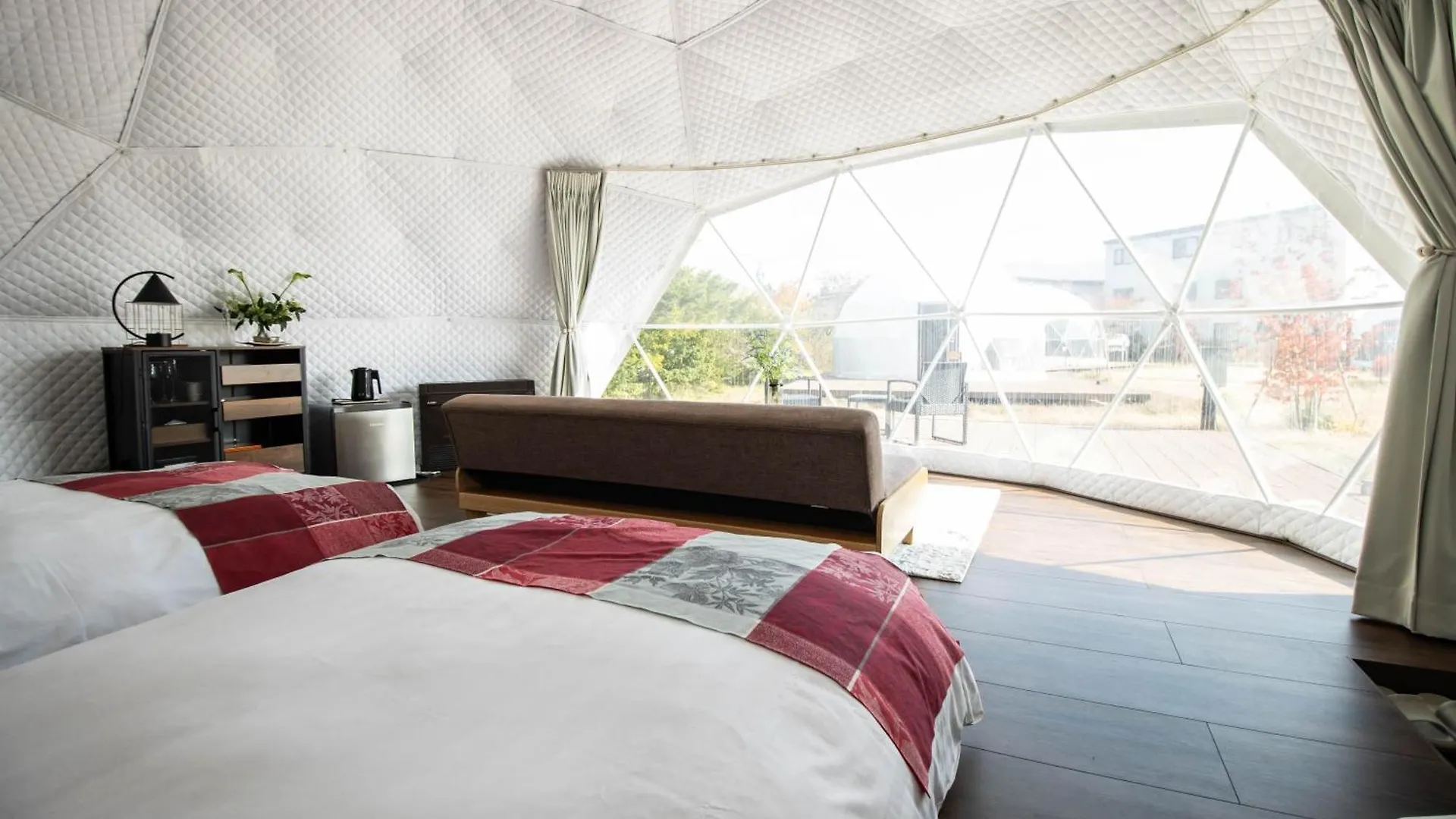 Luxury tent Yukara Glamping 北海道大沼公園 Hotel Nanae